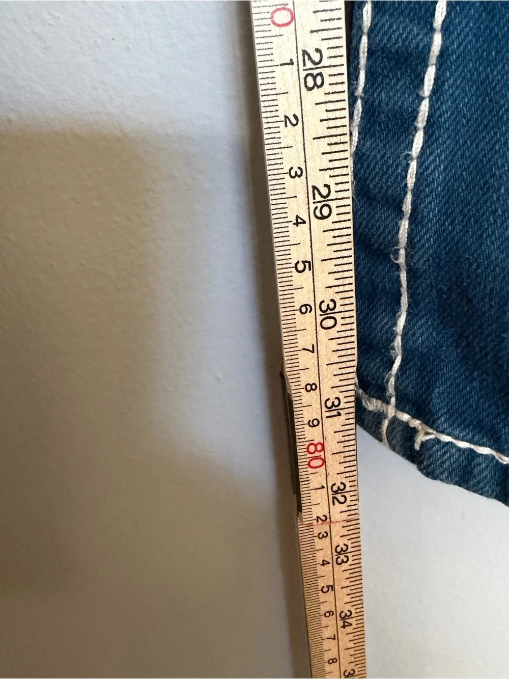 TRUE RELIGION Buddha World Tour Jeans Mens 38 (39x31) Thick Stitch USA Made